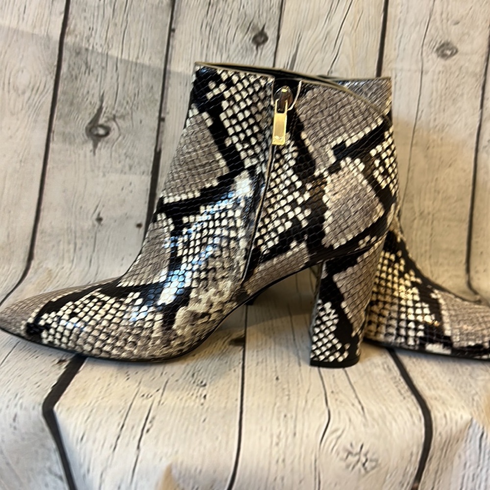 Marc Fisher Snake Print Mlunno Ankle Booties - image 4